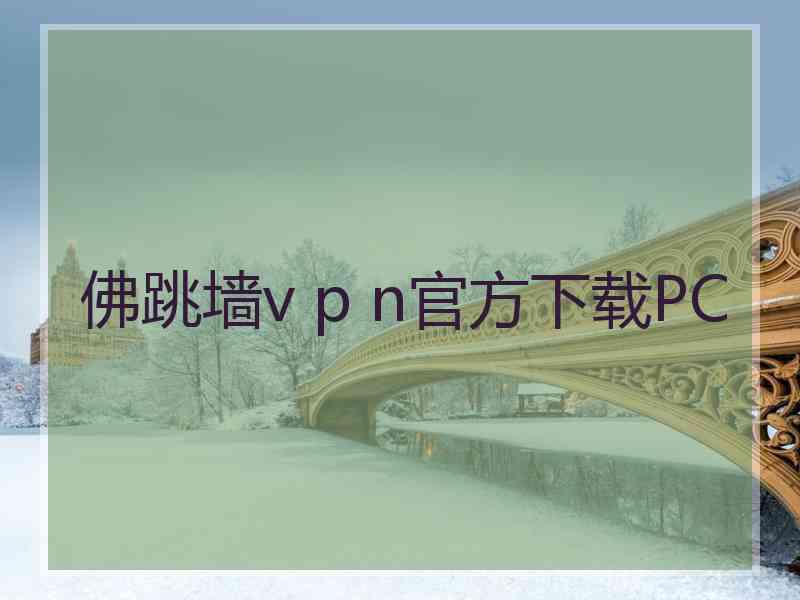 佛跳墙v p n官方下载PC