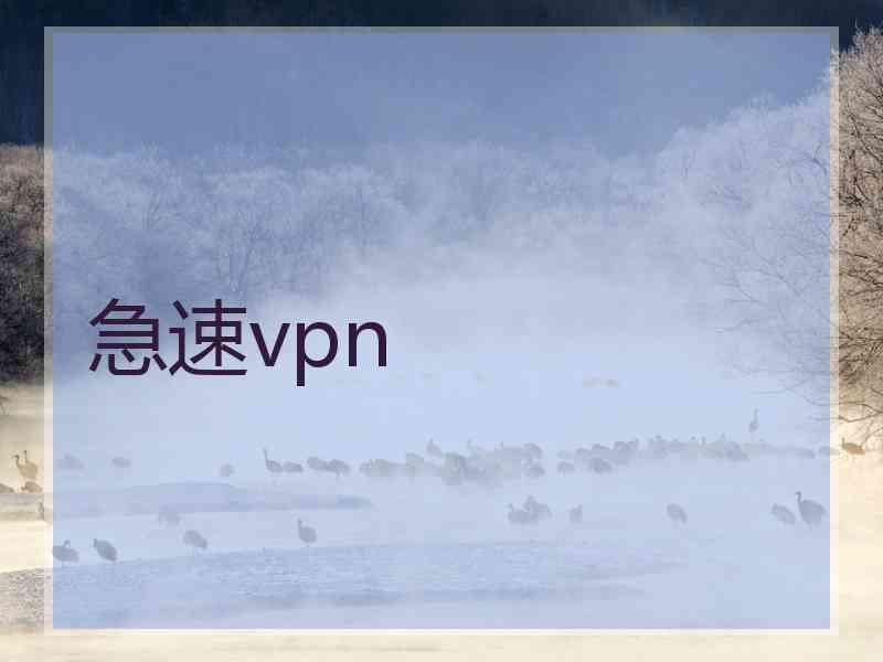 急速vpn