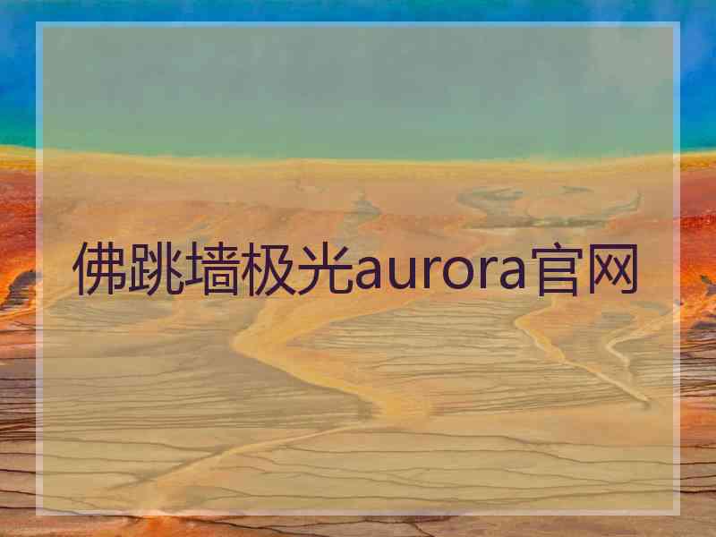 佛跳墙极光aurora官网