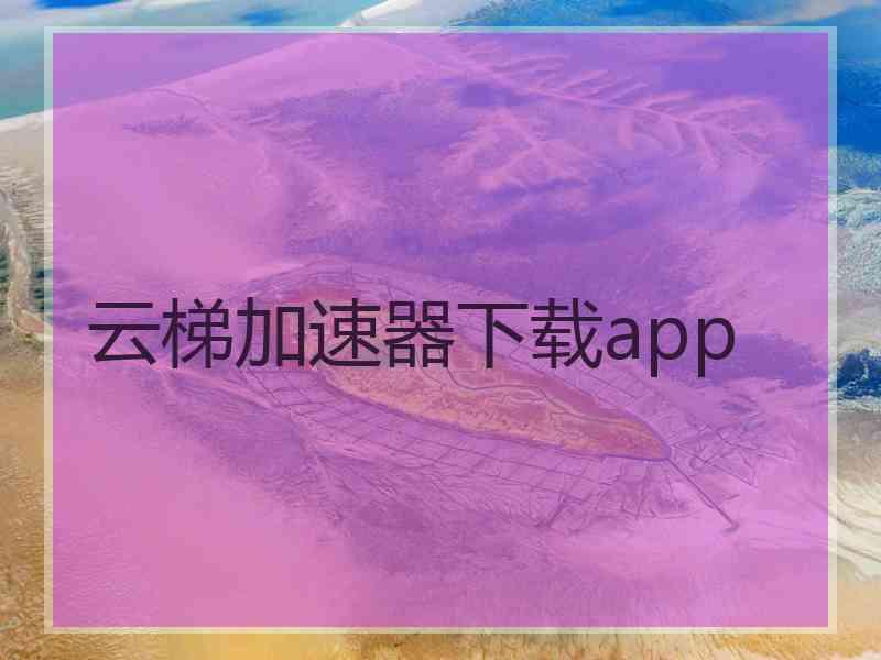 云梯加速器下载app