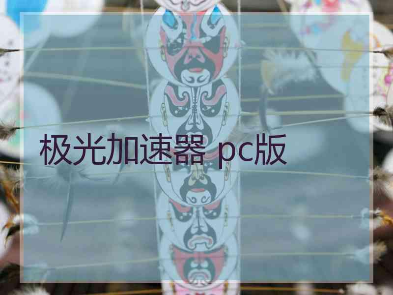 极光加速器 pc版