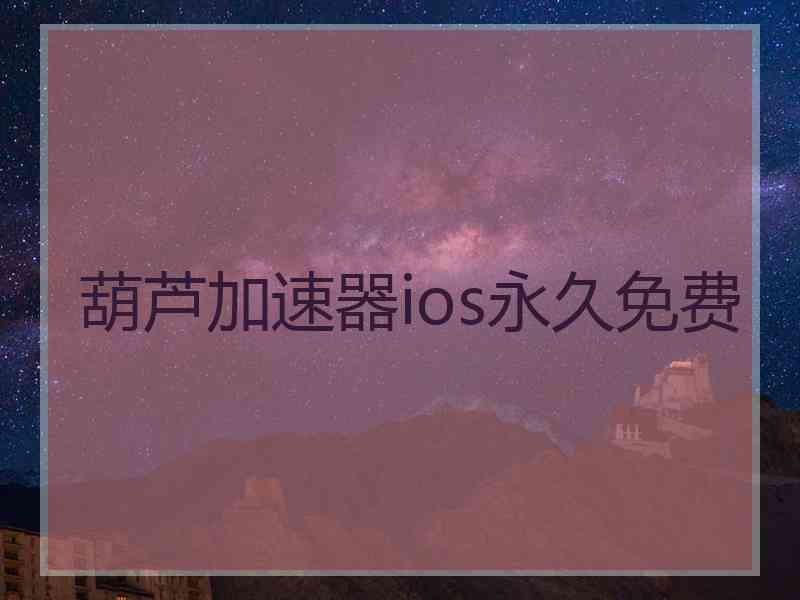 葫芦加速器ios永久免费