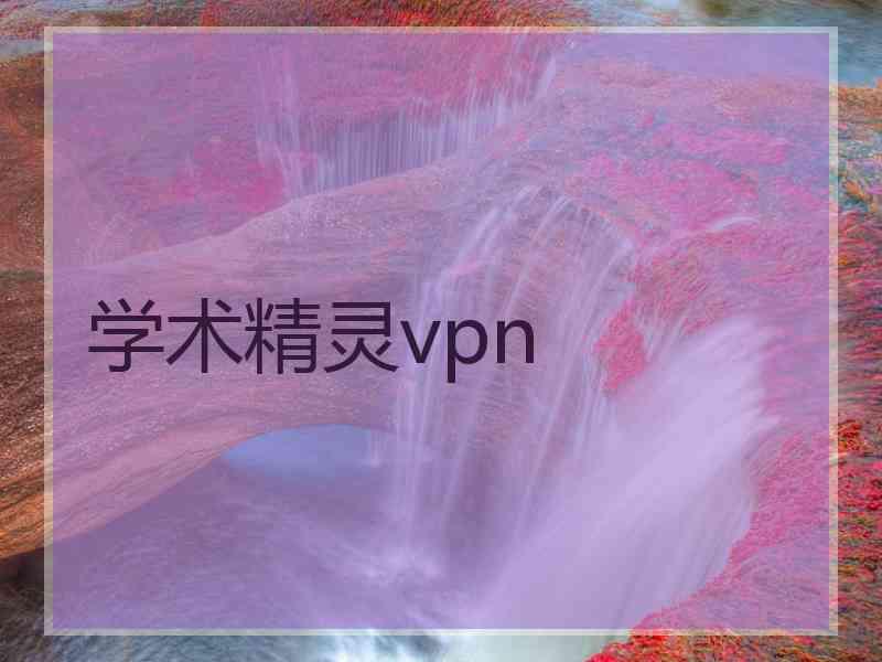 学术精灵vpn