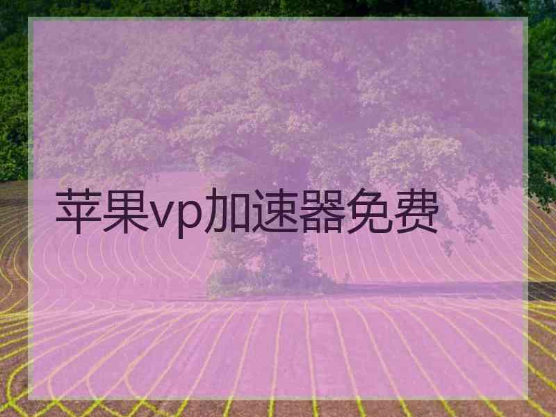 苹果vp加速器免费