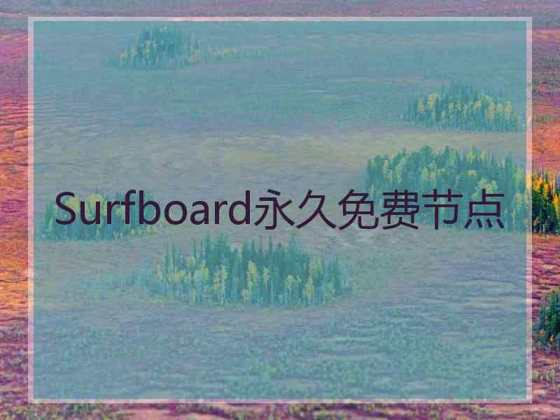 Surfboard永久免费节点