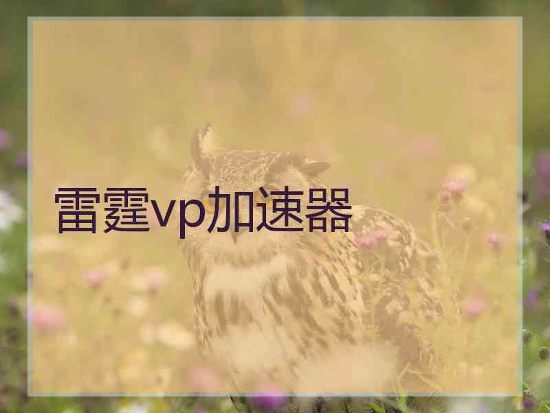 雷霆vp加速器