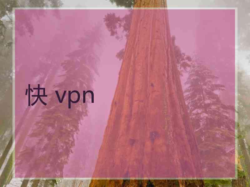 快 vpn