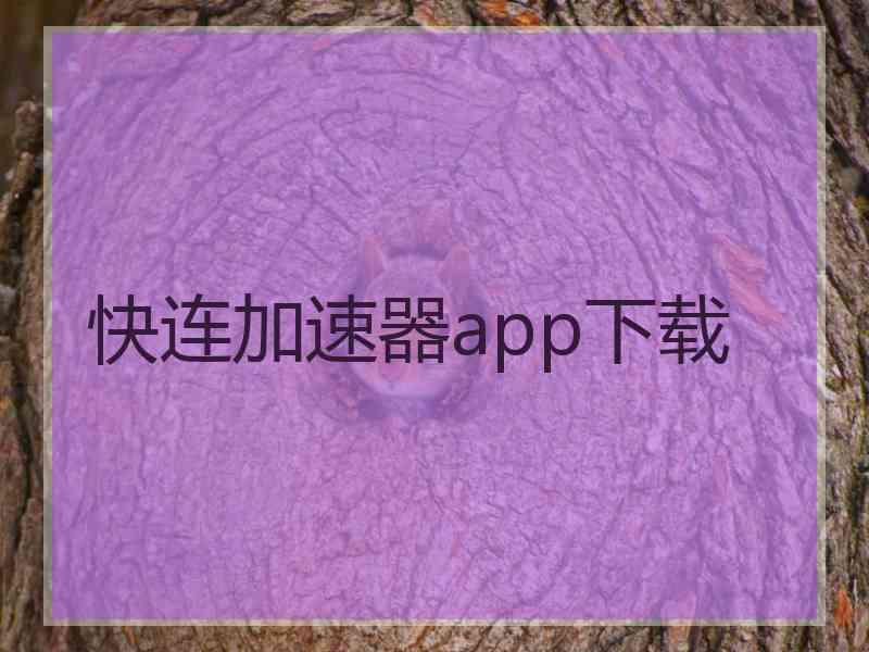 快连加速器app下载