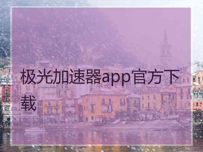 极光加速器app官方下载