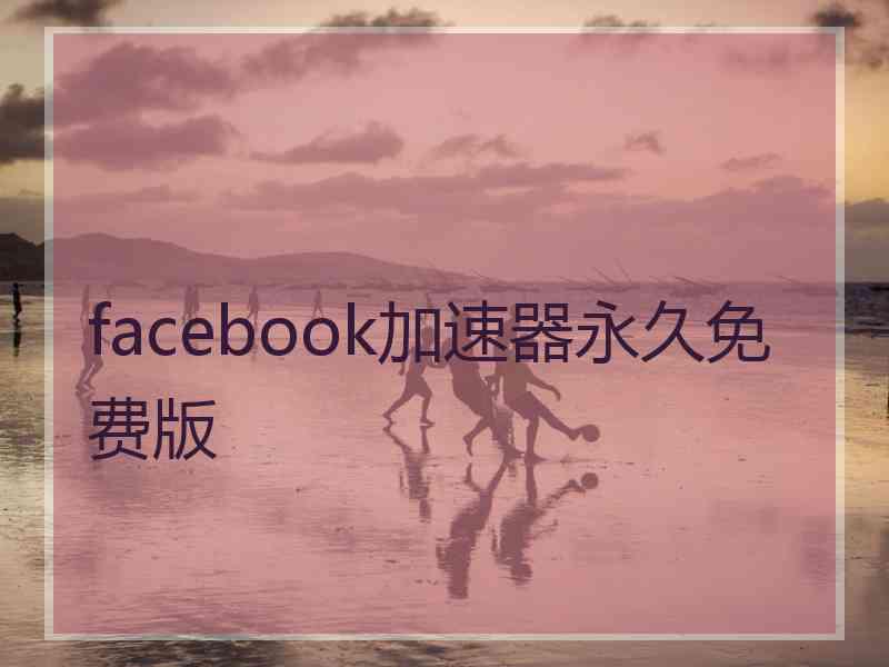 facebook加速器永久免费版