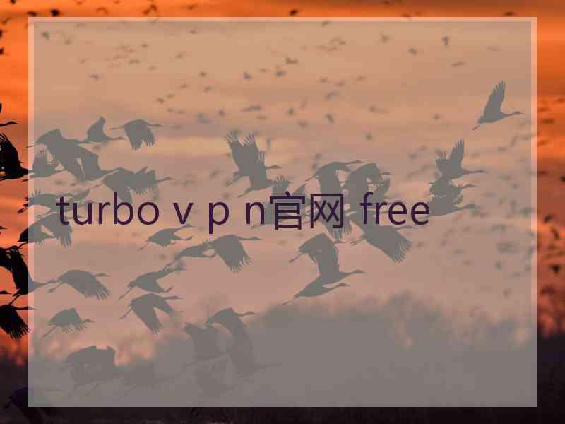 turbo v p n官网 free