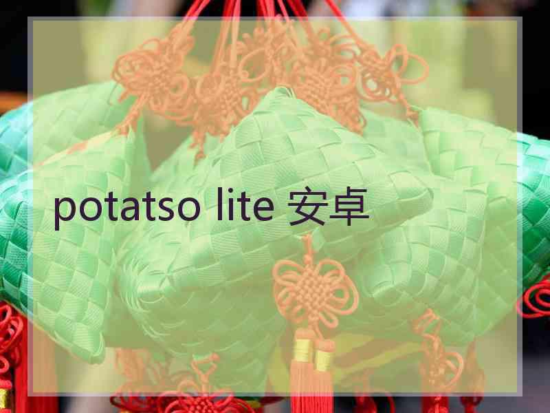 potatso lite 安卓