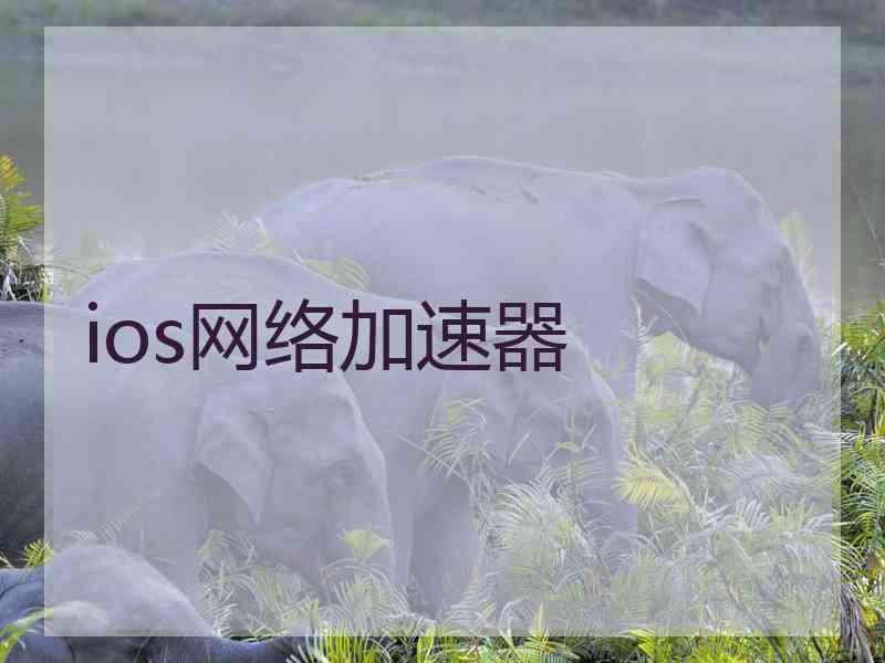 ios网络加速器