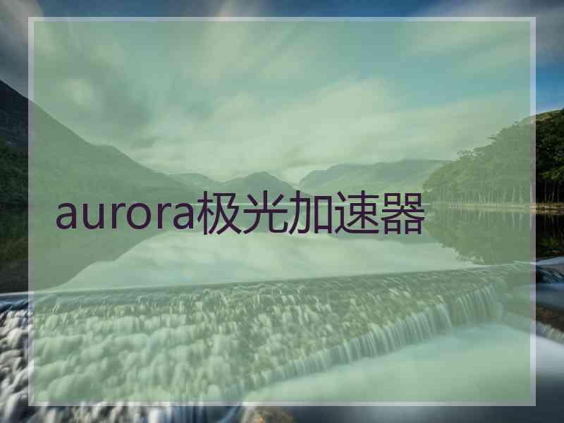 aurora极光加速器