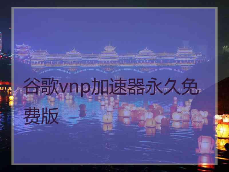 谷歌vnp加速器永久免费版