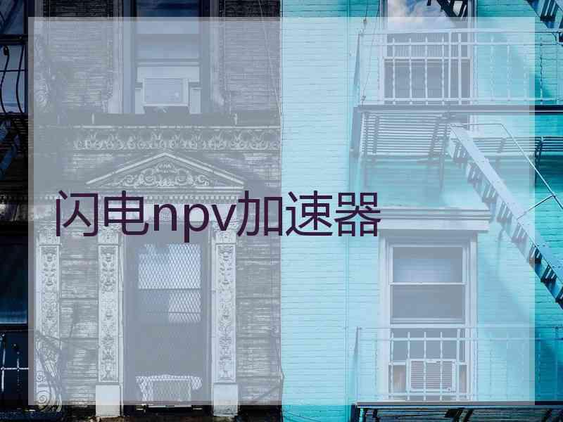 闪电npv加速器