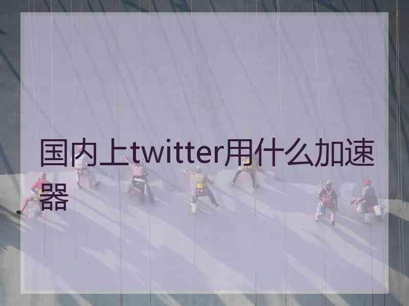 国内上twitter用什么加速器