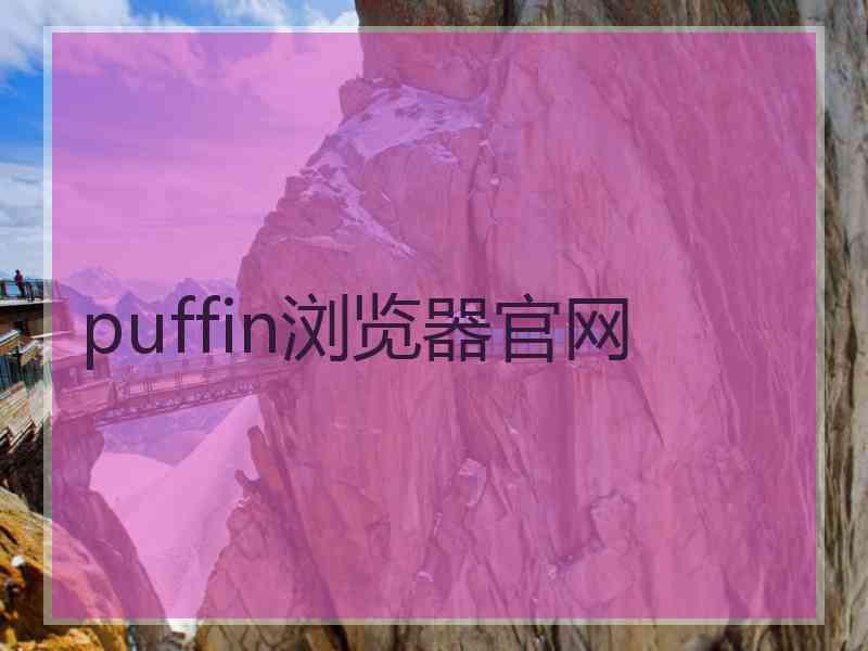 puffin浏览器官网