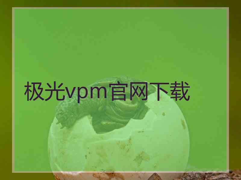 极光vpm官网下载